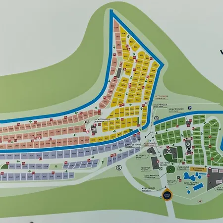 Campsite Mobil-home Le Manosely Confort 6 Pers Climatise Agde