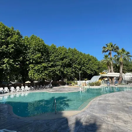 キャンプ場 Mobil-home Le Manosely Confort 6 Pers Climatise-plages A Proximite *