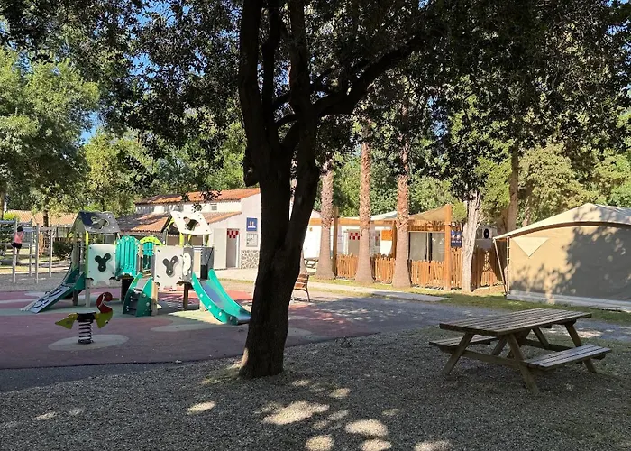 Mobil-home Le Manosely Confort 6 Pers Climatise-plages A Proximite キャンプ場 *