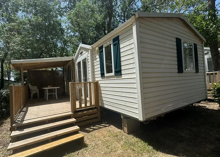 キャンプ場 Mobil-home Le Manosely Confort 6 Pers Climatise-plages A Proximite *