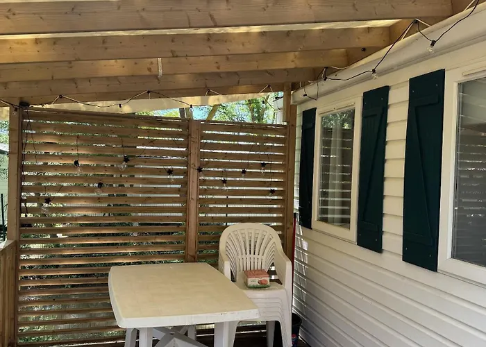 Mobil-home Le Manosely Confort 6 Pers Climatise-plages A Proximite キャンプ場 *